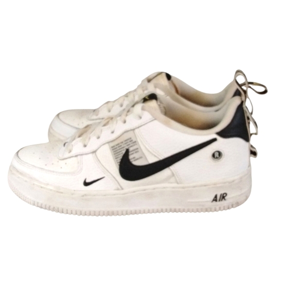 Nike Air Force 1 LV8 '07 Sneakers White And Black Nike's Women Size 7.5 - Picture 5 of 12